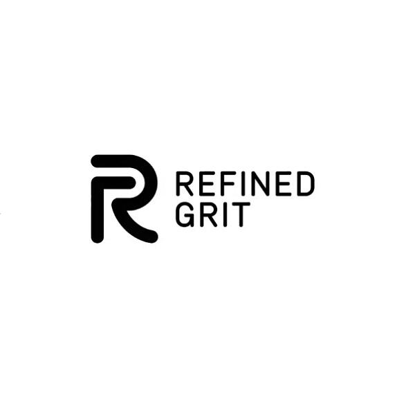 RefinedGrit.com Logo for refinedgrit.com, motivational and brandable domain. Great for personal development, coaching, or resilience focused brand.